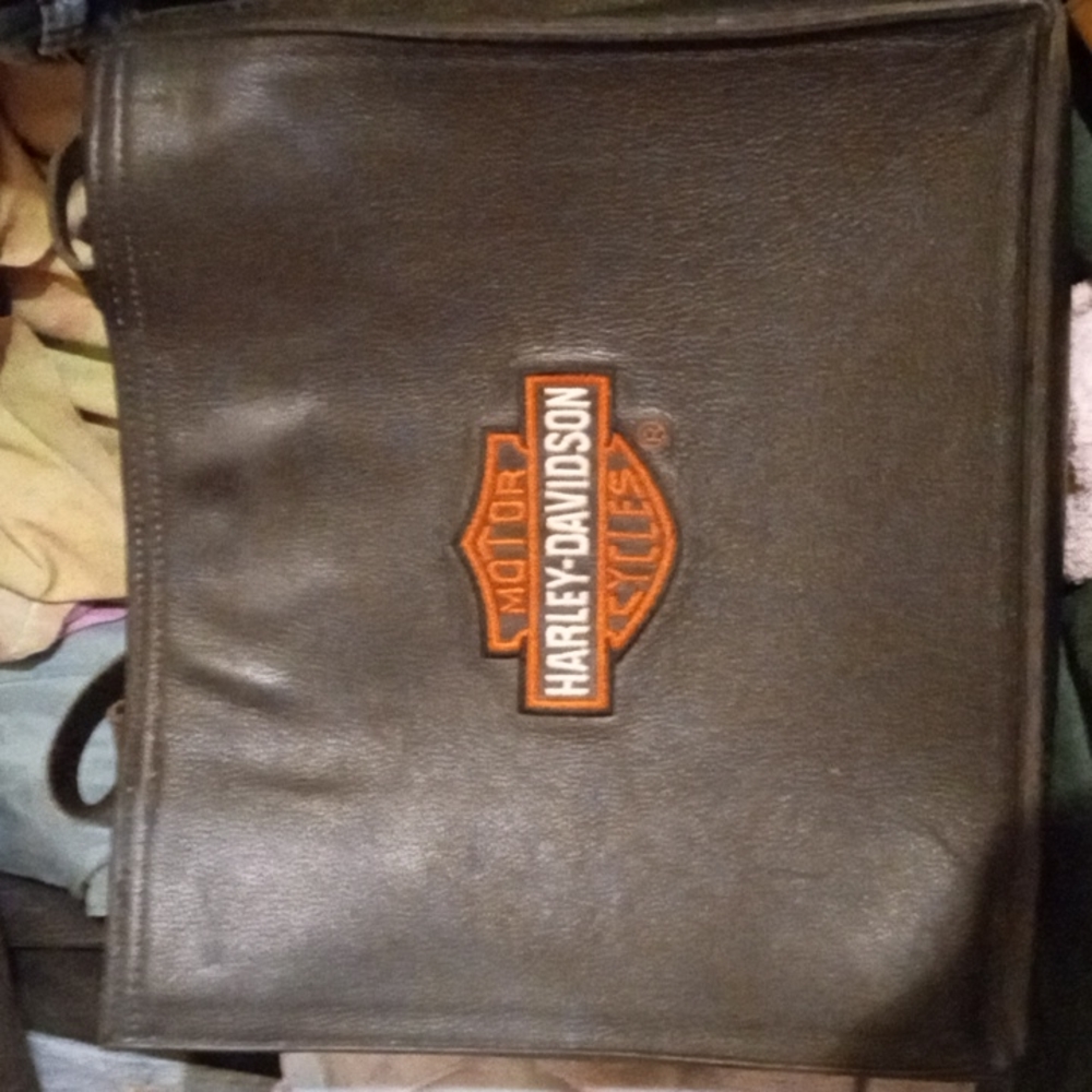 Harley Davidson leather purse